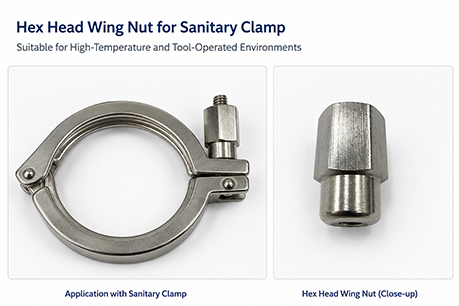 SANFIT Introduces Hex Head Clamp Nuts for High-Temperature and Tool-Operated Applications