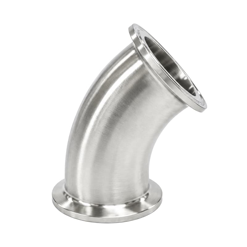 45° Short Clamp Elbow