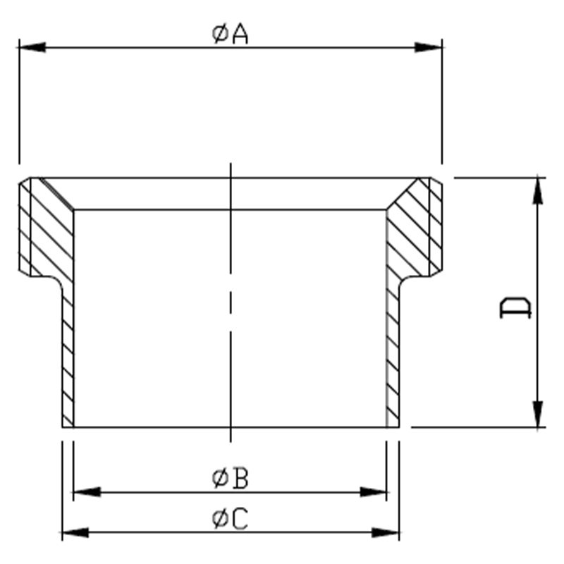 3A-15A Long Welding Male Part