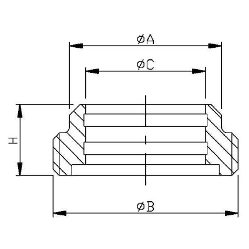 DANSK-15(SK)  Expanding Welding Male Part