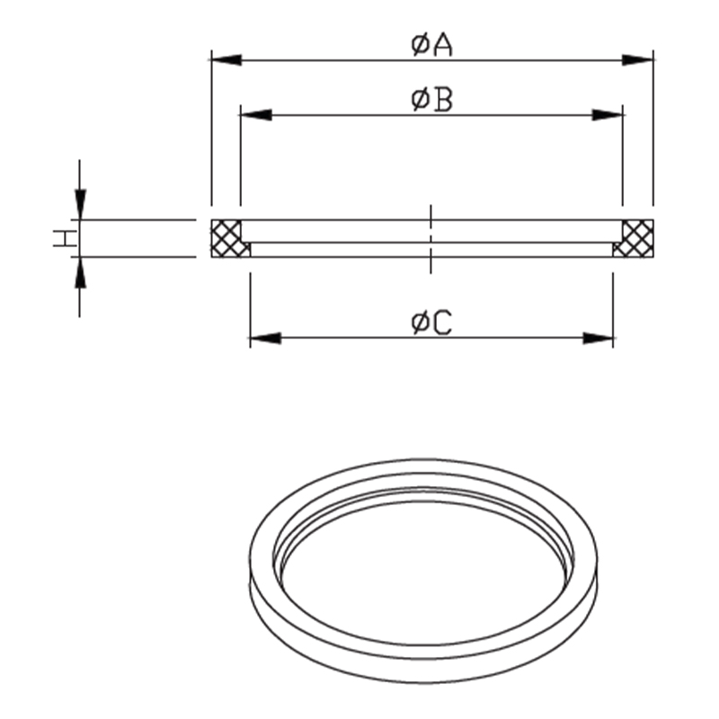 Seal for DANSK(SA)Union O-Ring