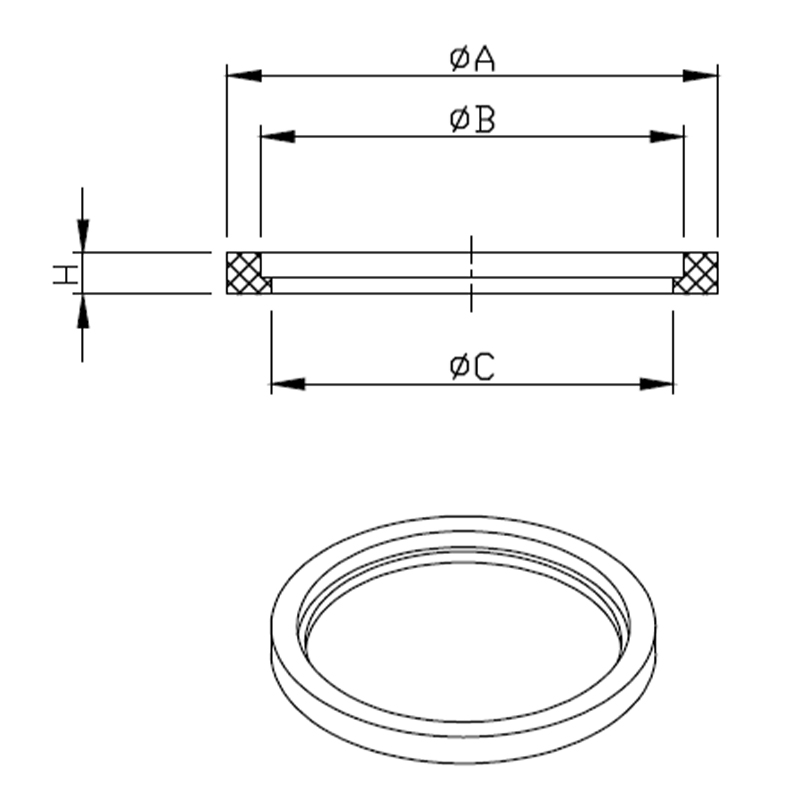 Seal for DANSK(SK)Union O-Ring