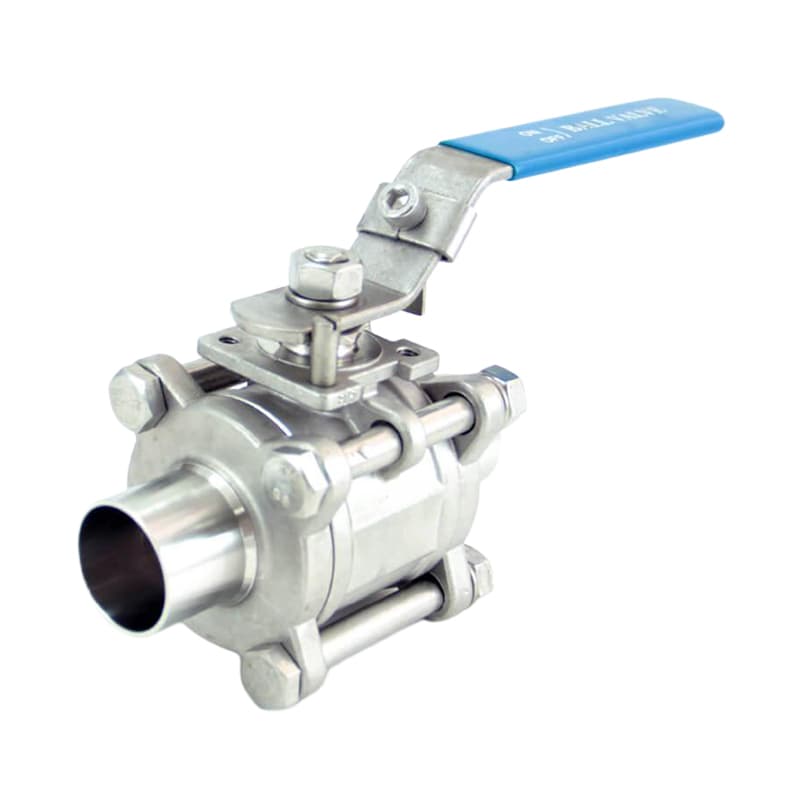 2-Way Ball Valve Weld End